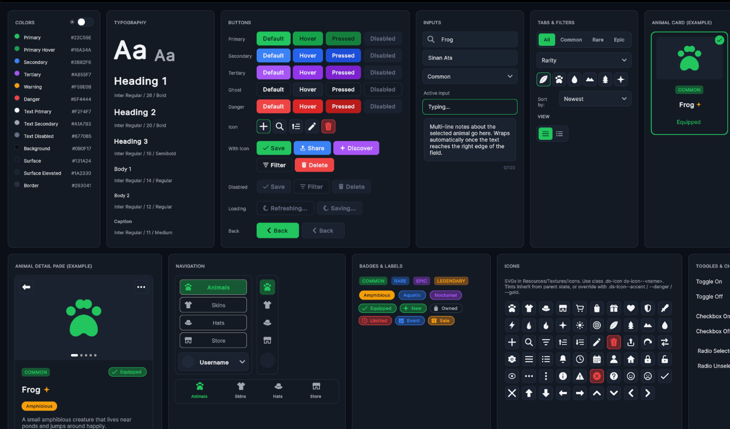 Open-Source UI Toolkit Design System for Unity 6. - Jettelly ...