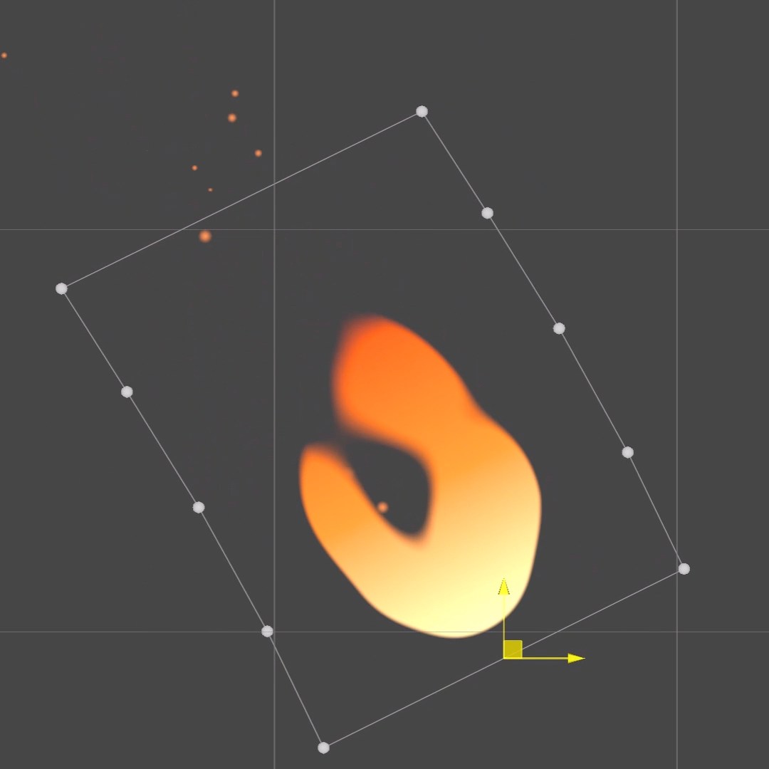 Procedural Lighting Torch 2D Image 2