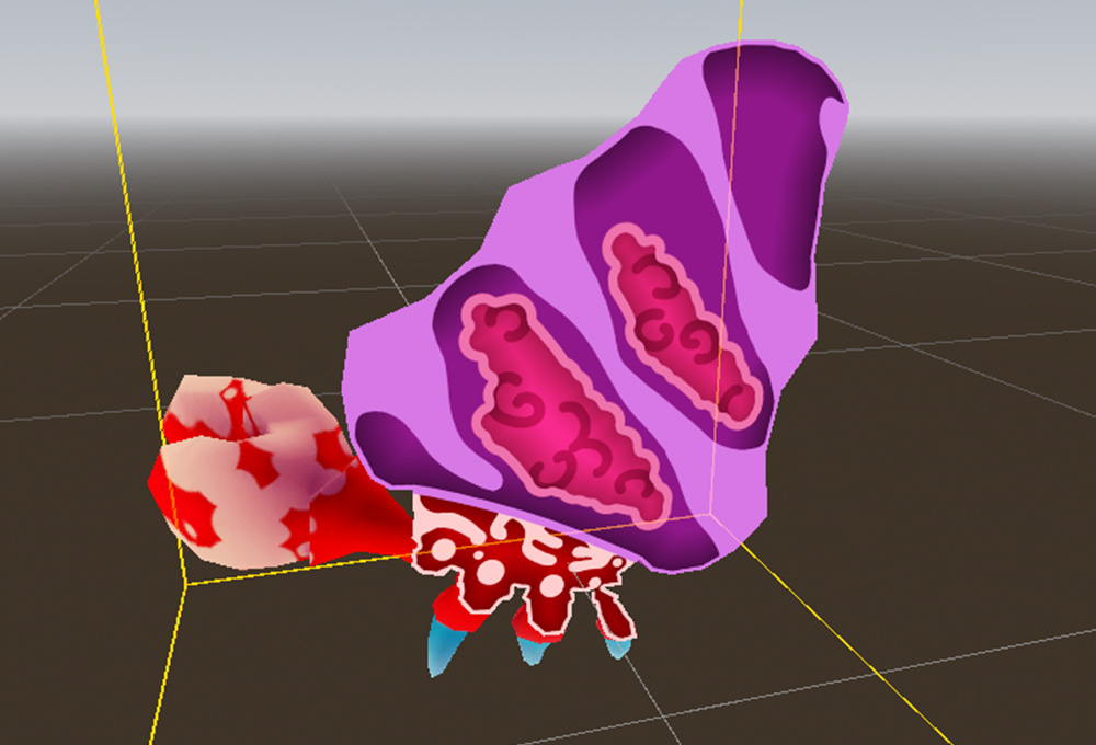 MRI Cross-section with the included Crab model