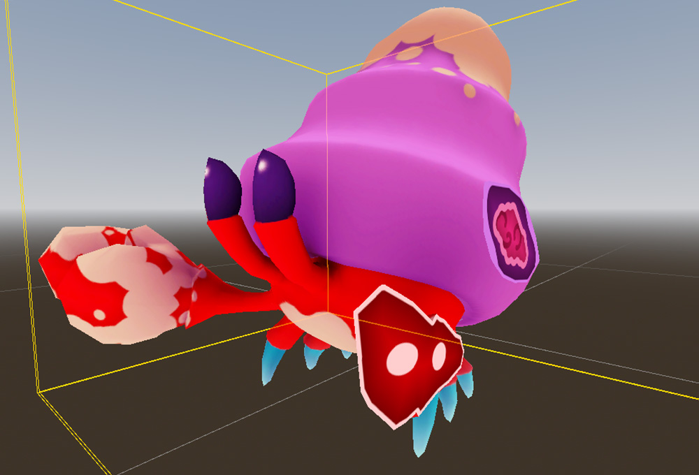 MRI Cross-section with the included Crab model