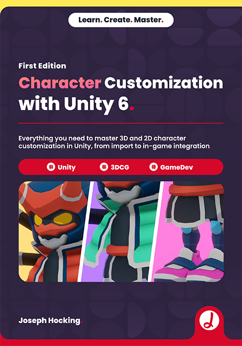 Character Customization with Unity 6 Book Cover