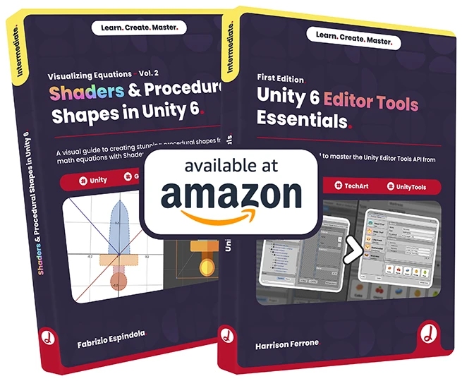 Picture of the cover art for both UETE and VE2 with an "available at Amazon" badge on top