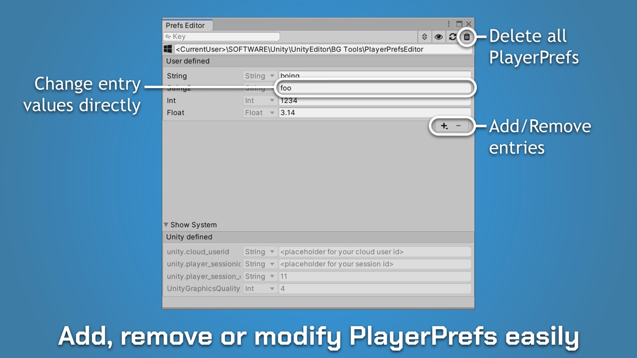 Manage Unity PlayerPrefs Easily with PlayerPrefs Editor - Jettelly ...